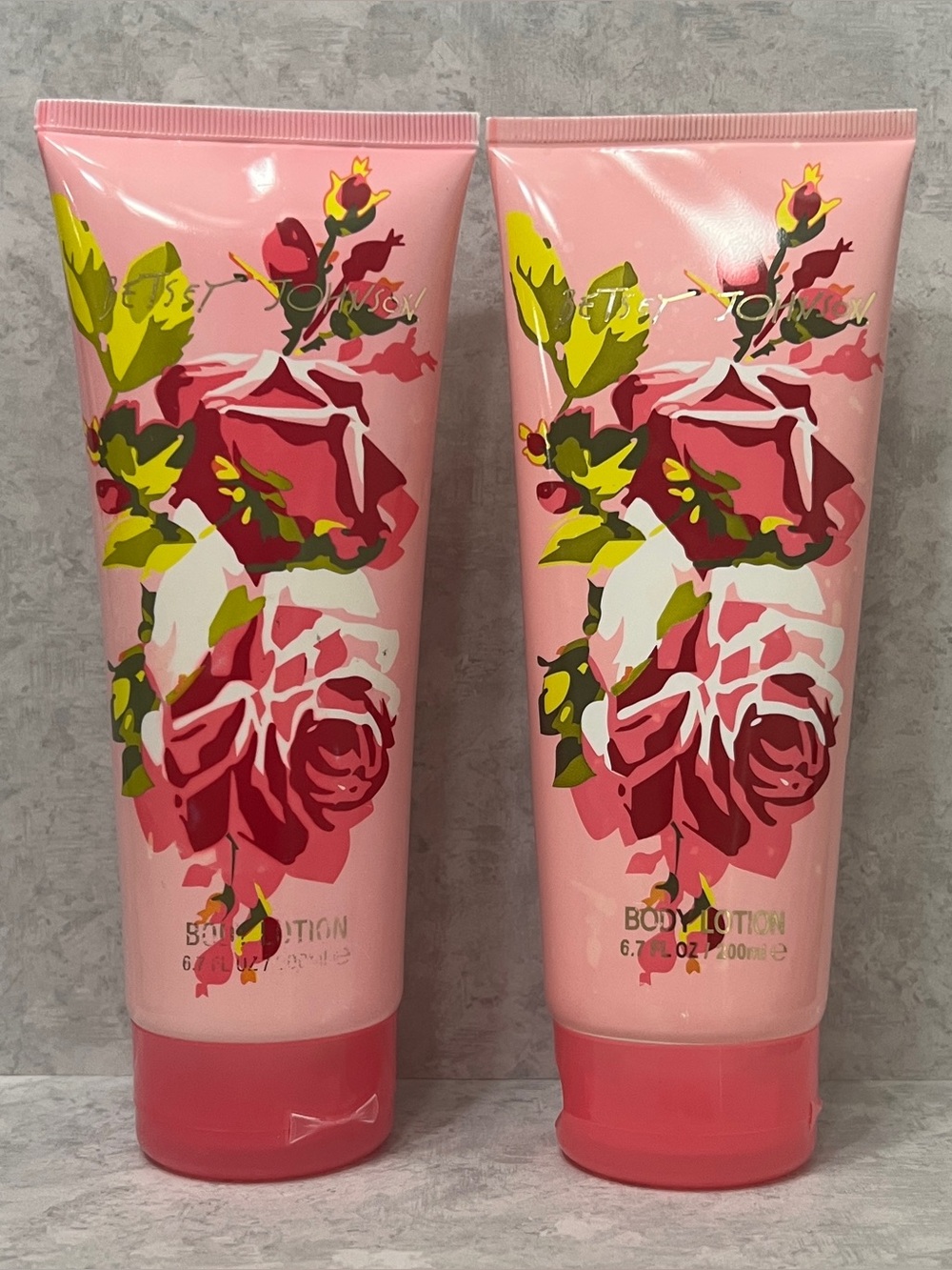 Betsey Johnson Perfumed Body
Lotion Size 6.7 FL OZ Set Of 2
